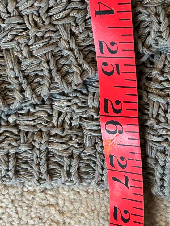 BASE MILANO open front short sleeve cardigan cotton blend gray mushroom sz M - Picture 7 of 7